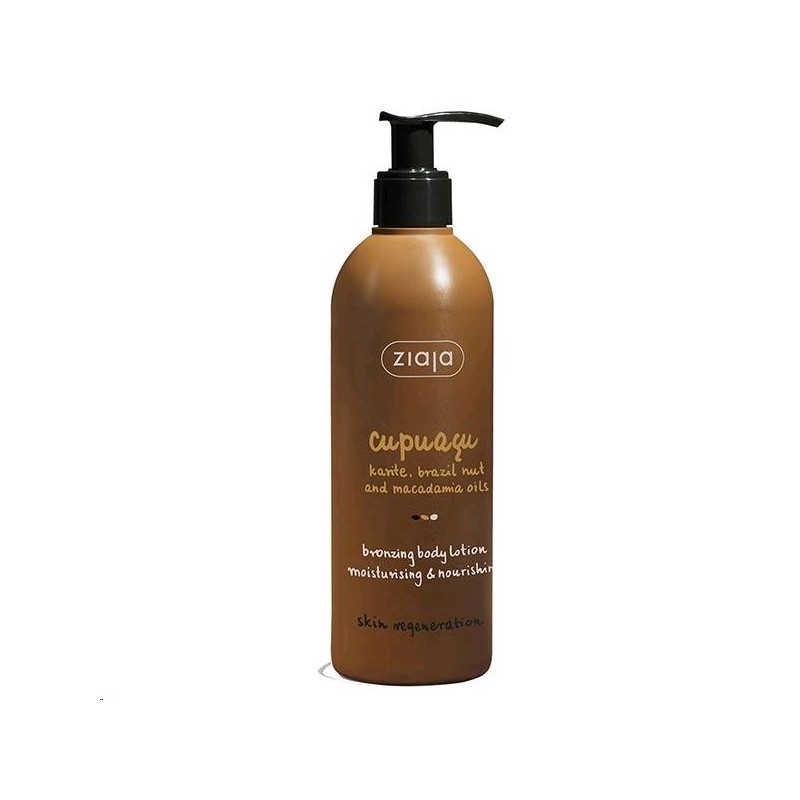 ocion ziaja corporal bronceadora cupuazu 300ml