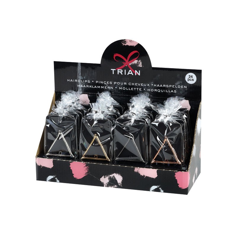 pinza, horquilla, pelo, cabello, triangular, decorativa, adorno