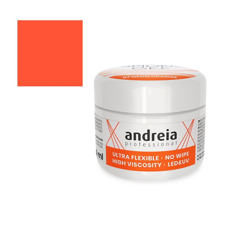 Gel flexible neon naranja Gel flexible neon naranja