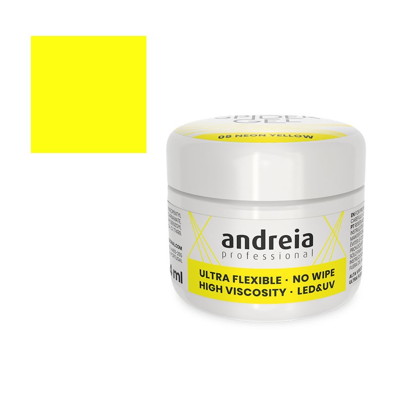 Gel flexible neon amarillo Gel flexible neon amarillo