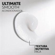 Textura cremosa del Acondicionador Wella Ultimate Smooth para una hidratación intensa
