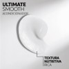 Textura cremosa del Acondicionador Wella Ultimate Smooth para una hidratación intensa