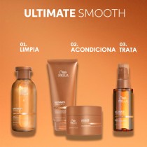 Acondicionador Wella Ultimate Smooth 200ml, nutrición y suavidad para cabello rebelde