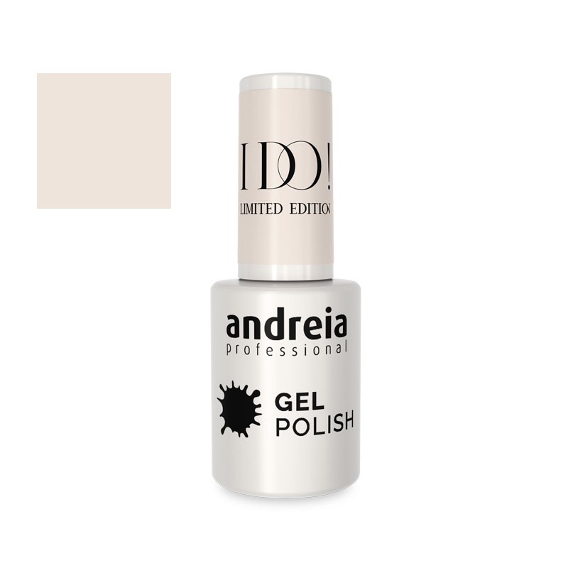 Esmalte semipermanente Andreia Gel Polish 10.5ml, pintauñas profesional de larga duración.