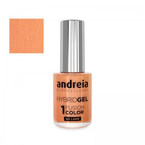 Esmalte efecto gel Andreia Hybrid Gel, pintauñas de larga duración sin lámpara.