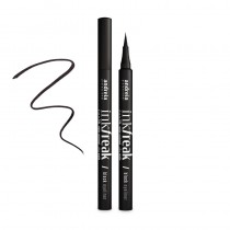 Eyeliner Andreia Ink Freak negro, eyeliner líquido de alta precisión. Maquillaje profesional para ojos definidos.