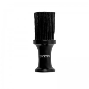 Cepillo profesional Talco Termix negro, ideal para eliminar restos de cabello con suavidad y precisión en peluquería y barbería.