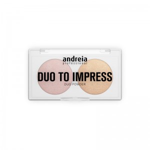 Iluminador en polvo profesional Andreia Duo To Impress