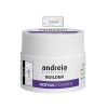 Polvo acrílico Andreia Clear 200gr, ideal para uñas de acrílico con acabado resistente y duradero.