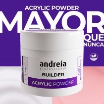 Acrílico para uñas Andreia Cover Pink, polvo profesional para crear uñas resistentes y con acabado elegante.
