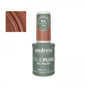 Producto profesional de estética: esmalte semipermanente vegano Andreia sin HEMA, larga duración y fórmula pura.