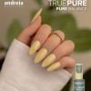 Pintauñas semipermanente Andreia True Pure vegano sin HEMA, ideal para manicura profesional sin irritaciones.