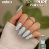 Pintauñas semipermanente Andreia True Pure vegano sin HEMA, ideal para manicura profesional sin irritaciones.