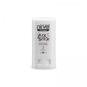 Stick fijador de peinado Nirvel Fix Stick 20gr, ideal para lograr un clean look con acabado profesional.