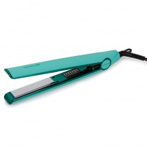 Kit Corioliss C1 Mint Green, plancha de pelo titanio con cepillo paddle incluido para cuidado profesional.