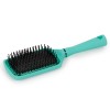 Plancha de pelo titanio Corioliss C1 Mint Green con cepillo paddle incluido, kit para cuidado profesional.