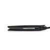Plancha de pelo titanio Corioliss C1 Black Chrome Soft Touch, ideal para alisar y dar brillo.