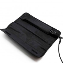 Plancha titanio Corioliss C1 Black Chrome Soft Touch, ideal para estilistas y salones profesionales.