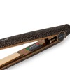 Plancha profesional Corioliss C1 Gold Leopard, aparatología de peluquería con estilo y potencia.