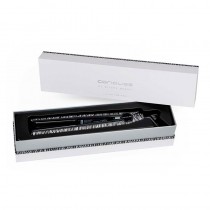 Plancha Corioliss C1 Silver Zebra Soft Touch, ideal para trabajos técnicos en peluquería profesional.