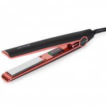 Plancha de pelo profesional Corioliss C1 Black Copper, ideal para salones de peluquería.