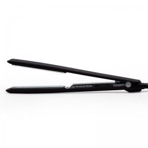 Plancha Corioliss C3 Black Chrome Soft Touch, plancha de pelo profesional con placas de titanio.