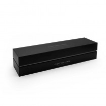 Plancha de titanio Corioliss C3 Black Chrome Soft Touch, alta precisión para estilistas profesionales.