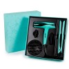 Plancha Corioliss C5 Mint Green + secador Wind profesional, aparatología completa para salones de peluquería.