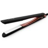 Corioliss C5 Black Copper, plancha de titanio con diseño ergonómico para estilistas profesionales.