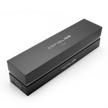 Plancha de titanio Corioliss The Wide Black placas 40mm, ideal para estilistas profesionales.