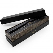 Tenacilla profesional cónica Corioliss GW Gold Leopard Digital, herramienta de peluquería premium.
