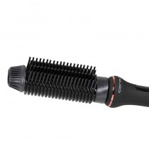 Cepillo eléctrico profesional Corioliss, modelo Hot Brush Black Copper para un peinado rápido y eficaz.