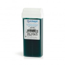 Quickepil cera depilatoria en formato roll-on natural, uso profesional en centros de estética.
