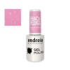Esmalte semipermanente Andreia Gel Polish 10.5ml, acabado profesional y larga duración.