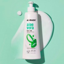 Loción corporal Agrado Aloe Vera 400ml, hidratación diaria con efecto calmante.
