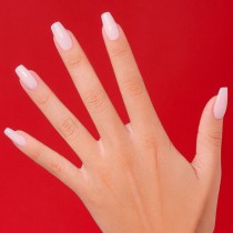 Gel construcción uñas Andreia Soft Pink, viscosidad media ideal para manicura técnica.