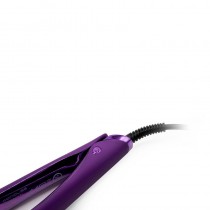Plancha de pelo Corioliss C5 Purple, ideal para uso profesional en salones.