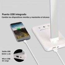 Lámpara LED para uñas y manicura, flexo con diseño ergonómico para salones.