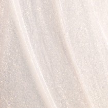 Gel profesional para uñas en tono blanco perlado con destellos sutiles.