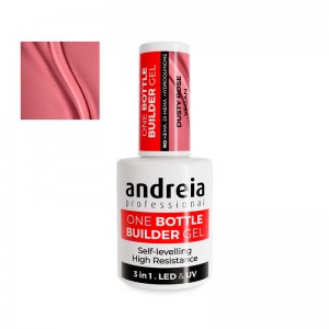 Gel constructor Andreia Dusty Rose 14ml, productos profesionales para uñas.
