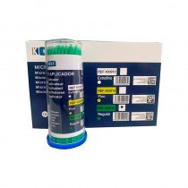 Cepillos microbrush para extensión de pestañas, producto profesional de estética.
