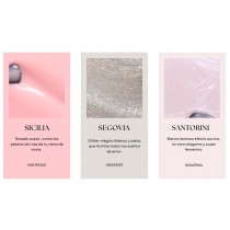 Productos de estética profesional para crear uñas sofisticadas para el día de la boda.