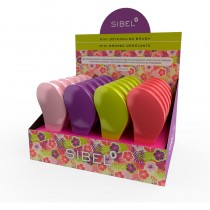 Cepillo desenredante mini con diseño ergonómico y colores vibrantes, ideal para todo tipo de cabello.