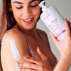 loción hidratante corporal Valquer coco, rápida absorción, sin sensación grasa ni residuos blancos