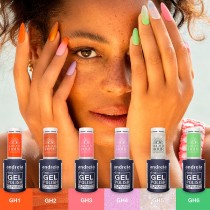Andreia Golden Hour GH5 esmalte semipermanente con purpurina holográfica
