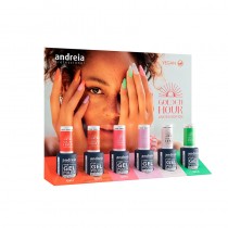 pack 6 esmaltes semipermanente Andreia Golden Hour edición limitada