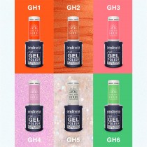 pack esmaltes semipermanente veganos Andreia Golden Hour tonos brillantes