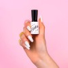 esmaltado semipermanente blanco lechoso uñas profesionales