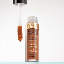 bronceador líquido Eveline para contornear y definir el rostro