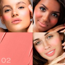 Eveline Wonder Match colorete líquido textura cremosa y ligera